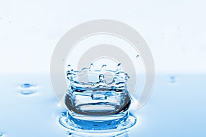 Water splashes background