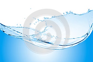 Water splashes background