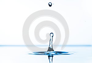 Water splashes background