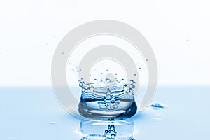 Water splashes background