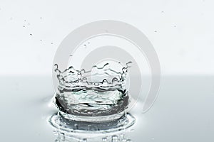 Water splashes background