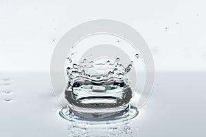 Water splashes background