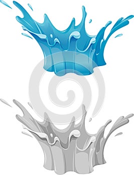 Water Splashes Set