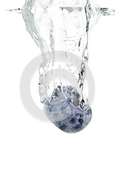 Water splashing blueberry #2