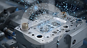 Water splashing on fuel cell stacks endplate, ensuring optimal pressure and containment