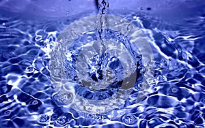 Water Splashing into Sink