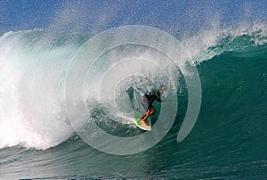 Water Sport Surfer Surfing at Pipeline