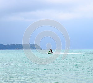 Water Sports Activity - Jet Skiing - Rampur, Neil Island, Andaman Nicobar Islands, India
