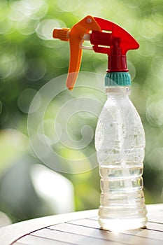 Water spray bottle