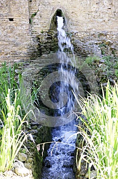 Water spring in the Alhambra, Granada