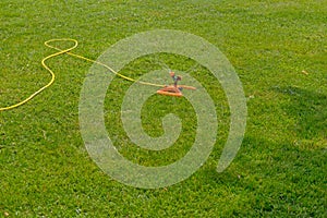 Water Sprinkler Grass