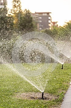 Water sprinklers for irrigation