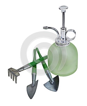 Water spritzer and Garden Tools photo