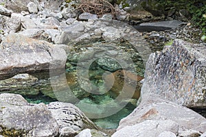 Water and stones