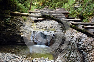 Water stream in Slovakian paradise