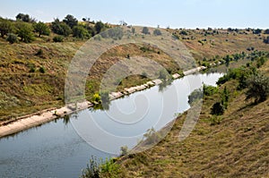 Water supply channel.