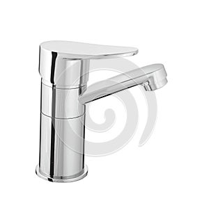 Water-supply faucet mixer for water isolated