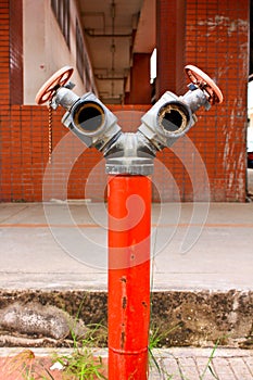 Water supply to fire