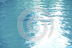 Water surface with ripples as background