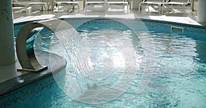 Water surface texture, clean swimming pool ripples and wave, Vercion 2