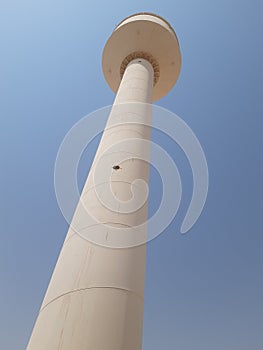 This is a water tank in Gerhish Abqaiq saudi Arabia