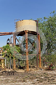 Water Tank Up High