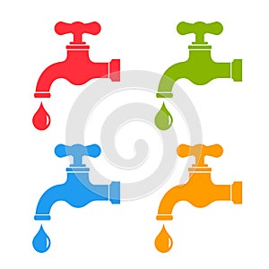 Water tap icon