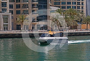 Water taxi in Dubai