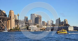 Water Taxi on Sydney Harbour, Australia