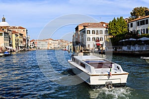 Water Taxi in Venice Canal