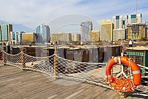 Water taxis and pleasure boats