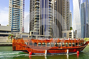 Water taxis and pleasure boats