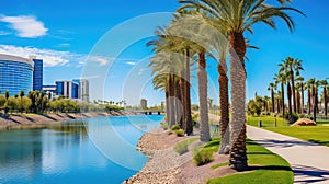 water tempe town lake photo