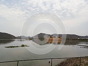 Water temple in Jaipur Rajasthan India