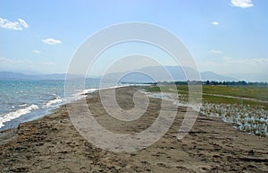 Water theme, Issyk Kul lake