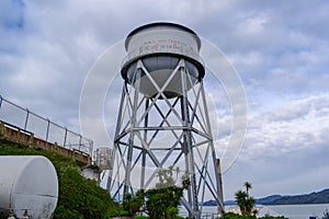 Water Tower on Alcatraz Island