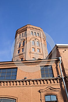 Water tower building, St. Petersburg Vodokanal.