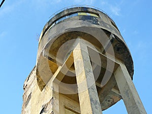 Water tower designed by Chernikhov, constructivism photo