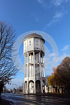 The water tower in Emden. photo