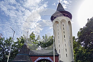 Water tower entrance to PaliÄ‡ park.