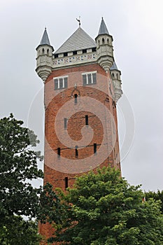 The water tower in Esbjerg, Denmark.