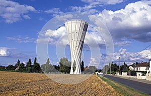 Water Tower at Essarts Le Roi City near Paris