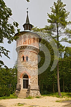 The water tower, Sychrov chateau, Czech photo