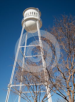 Water tower, Gilbert, Arizona photo