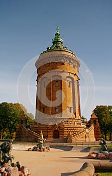 Water Tower in Mannheim, Germany