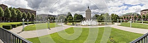 Water tower in mannheim germany high definition panorama