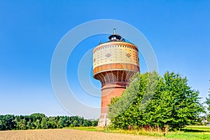 Water tower in Mittweida, Germany