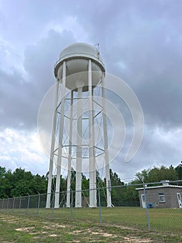 Water Tower and Outbuilding.