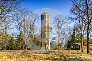 Water tower Radio Kootwijk, architecture, Amsterdam School, archtect, Julius Maria Luthmann