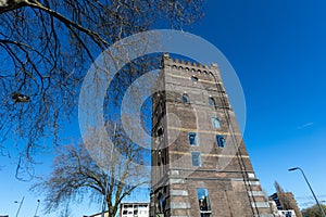 Water tower Republiq in the centre of the historical city Den Bosch.